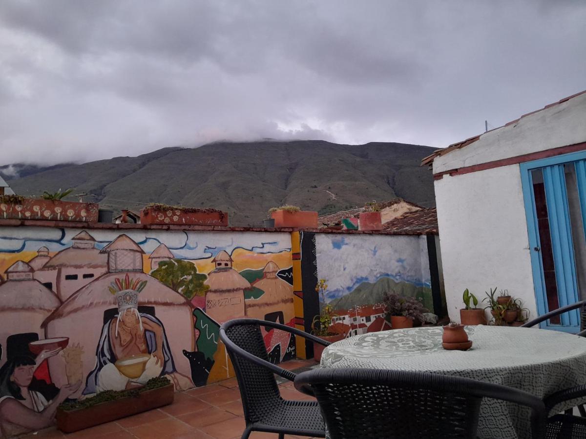 Alegria Hostel Villa de Leyva Eksteriør bilde