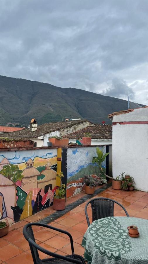 Alegria Hostel Villa de Leyva Eksteriør bilde