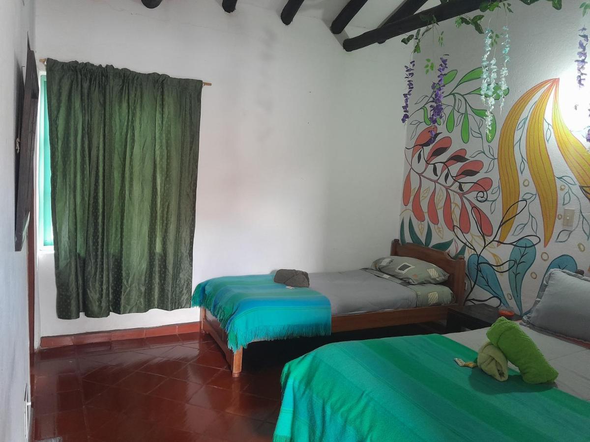 Alegria Hostel Villa de Leyva Eksteriør bilde