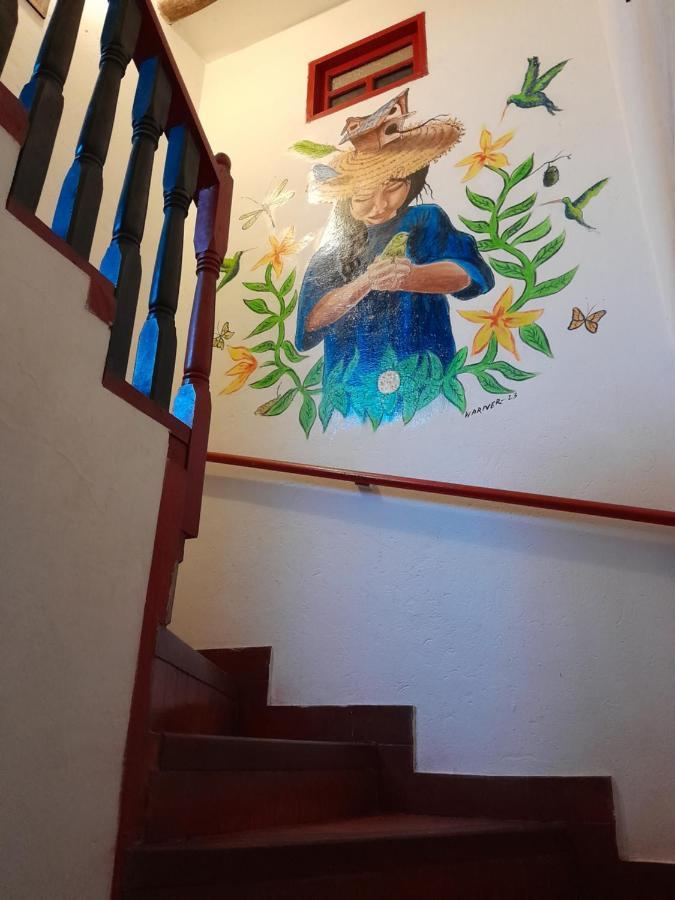 Alegria Hostel Villa de Leyva Eksteriør bilde