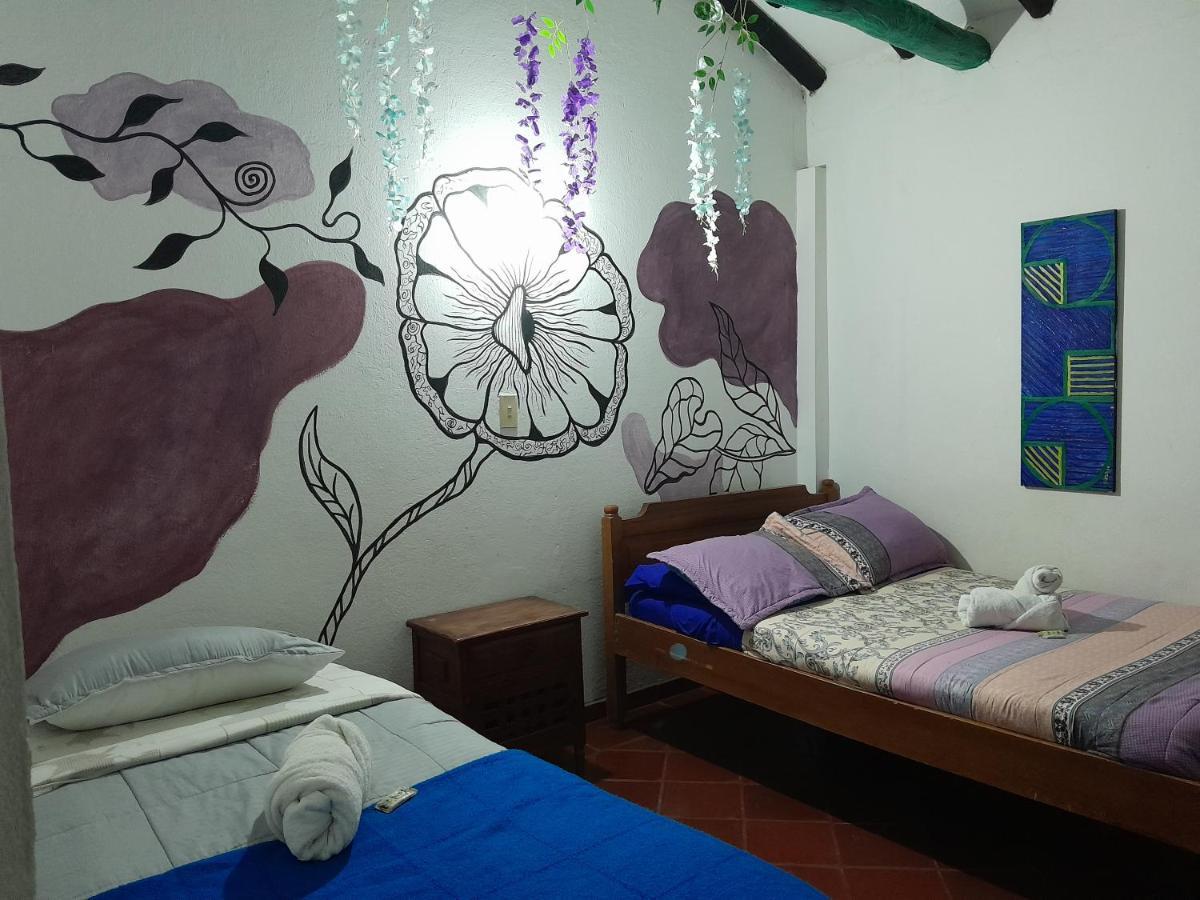 Alegria Hostel Villa de Leyva Eksteriør bilde