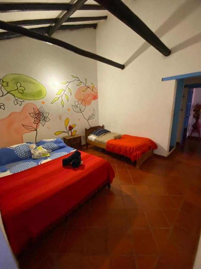 Alegria Hostel Villa de Leyva Eksteriør bilde