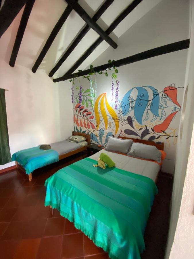 Alegria Hostel Villa de Leyva Eksteriør bilde