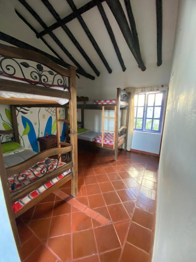 Alegria Hostel Villa de Leyva Eksteriør bilde