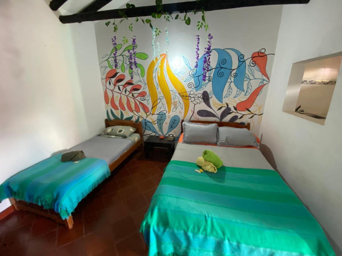 Alegria Hostel Villa de Leyva Eksteriør bilde