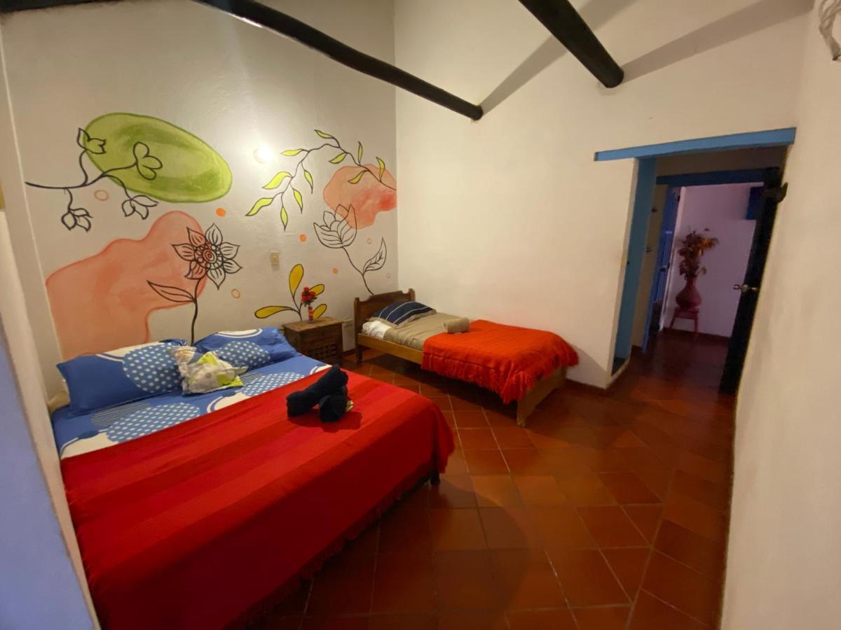 Alegria Hostel Villa de Leyva Eksteriør bilde