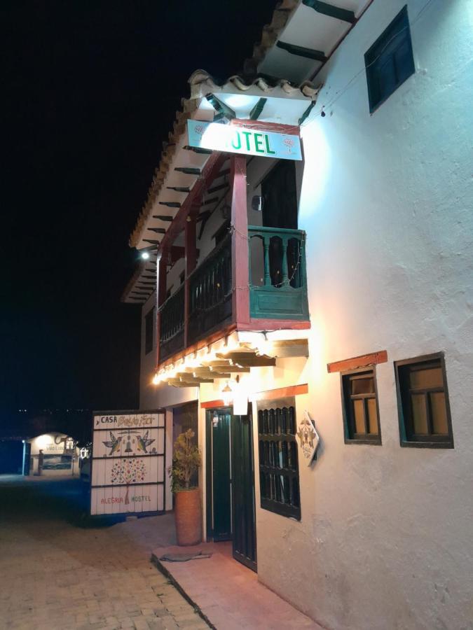 Alegria Hostel Villa de Leyva Eksteriør bilde